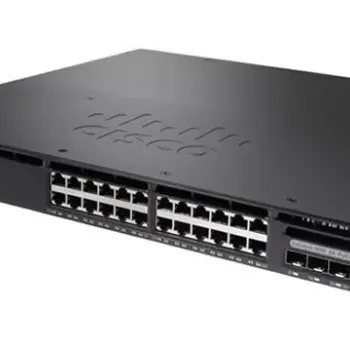 Cisco Catalyst WS-C3650-24PWD-S 24 Ports managed Switch