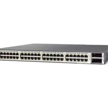 Cisco WS-C3750E-48PD-E Catalyst 3750E 48x GE PoE 2x 10G X2 IP Service Managed Switch
