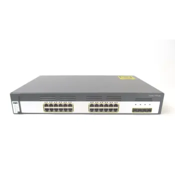 Cisco Catalyst WS-C3750G-24TS-E1U Switch 24 Ports L3 Managed Stackable