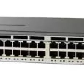 Cisco WS-C3750X-24T-L Catalyst 3750X 24 Port Gigabit Ethernet Managed Switch