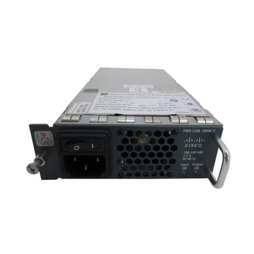 Cisco Catalyst 4900 Series 300W AC Switch PWR-C49E-300AC-F Power Supply Cisco Catalyst 4900 Series 300W AC Switch PWR-C49E-300AC-F Power Supply