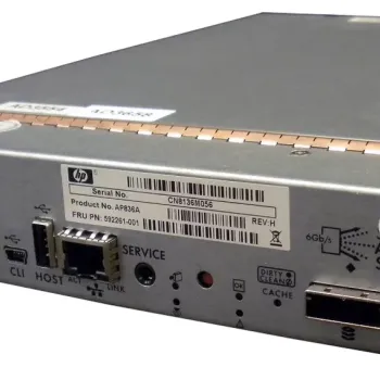 HP FC MSA 8GB P2000 G3 Controller unit Module AP836A 592261-001