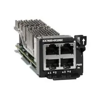 BROCADE ICX7400-4X10GC 4-port 1/10 GbE 10GBASE-T Copper Module