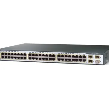 Cisco Catalyst WS-C3750-48TS-E 48 Ports Ethernet Managed Switch