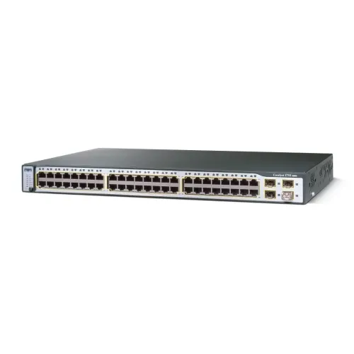 Cisco Catalyst WS-C3750-48TS-E 48 Ports Ethernet Managed Switch Cisco Catalyst WS-C3750-48TS-E 48 Ports Ethernet Managed Switch