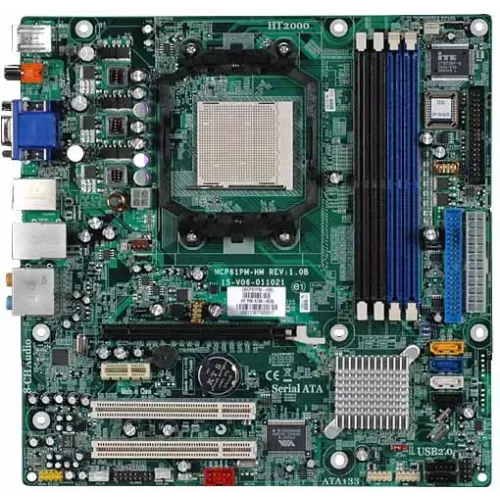 HP Nettle2-GL8E ECS MCP61PM-HM Socket AM2 System Motherboard HP Nettle2-GL8E ECS MCP61PM-HM Socket AM2 System Motherboard