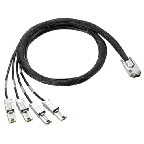 HP External SAS to Mini SAS Fan Out Cable 445892-001 HP External SAS to Mini SAS Fan Out Cable 445892-001