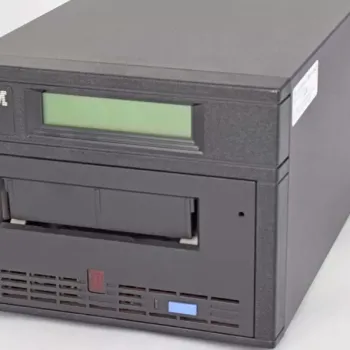 IBM LTO 1 Ultrium LVD SCSI FH External Tape Drive 35L1245