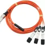 10m (33ft) Cisco QSFP-4X10G-AOC10M 40G QSFP+ to 4x10G SFP+ Breakout Active Optical Cable 10m (33ft) Cisco QSFP-4X10G-AOC10M 40G QSFP+ to 4x10G SFP+ Breakout Active Optical Cable