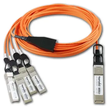 2m (7ft) Cisco QSFP-4X10G-AOC2M 40G QSFP+ to 4x10G SFP+ Breakout Active Optical Cable