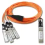 2m (7ft) Cisco QSFP-4X10G-AOC2M 40G QSFP+ to 4x10G SFP+ Breakout Active Optical Cable 2m (7ft) Cisco QSFP-4X10G-AOC2M 40G QSFP+ to 4x10G SFP+ Breakout Active Optical Cable