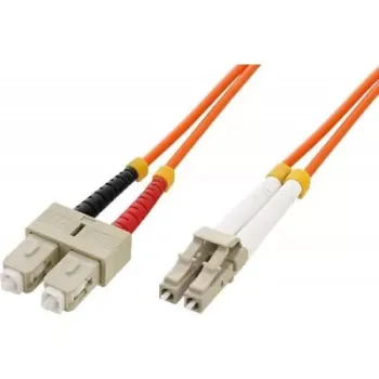10Gb Fiber Optic SC to LC Multi-mode 1meter (62.5/125 or 50/125 Type) Cable 10Gb Fiber Optic SC to LC Multi-mode 1meter (62.5/125 or 50/125 Type) Cable