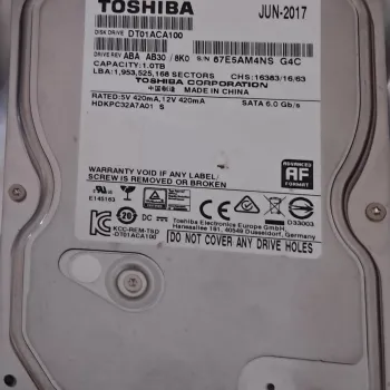 1 TB SATA hard disk