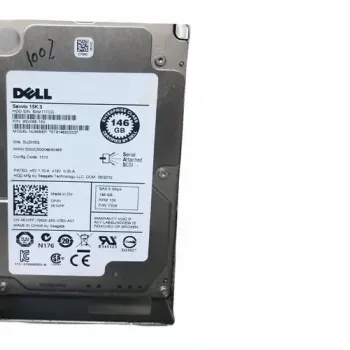 Dell 146GB 15K RPM 2.5 Inch SAS 6Gbps Hard Disk 061XPF