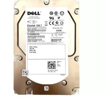 Dell 300GB 15K RPM 6Gbps 3.5 inch SAS Hard Disk ST3300657SS 9FL066-150 0F617N