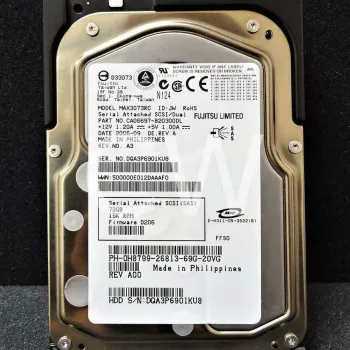 Dell 73GB SAS 15k RPM 3.5 Inch Hard Disk Drive 0H8799