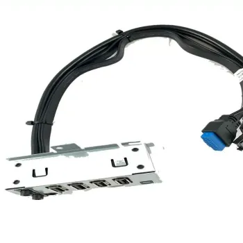 Dell PRFY8 0PRFY8 Precision & PowerEdge Front USB Audio IO Panel with Cables