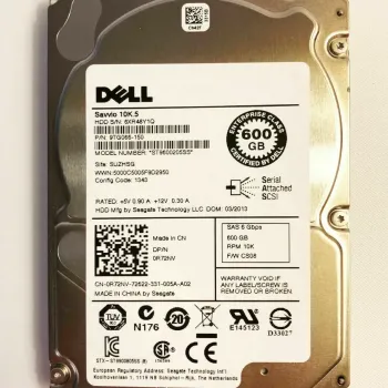 Dell 600GB 10K 6G 2.5 hard disk