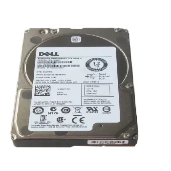 Dell 1.2TB 10K RPM 6Gbps 2.5 Inch SAS Hard Disk Drive 0RMCP3