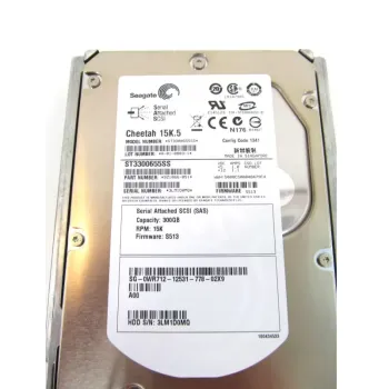 Dell 300GB SAS 15K 3.5 Inch Hard Disk 9Z1066-051 0WR712