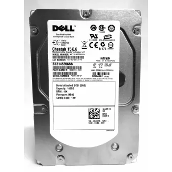 Dell 146GB 15K 3G 3.5 Inch SAS Hard Disk ST3146356SS 9CE066-050 0XX518