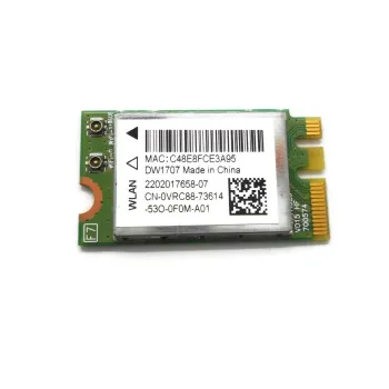 Dell DW1707 WLAN Wireless Wifi NGFF Card - VRC88
