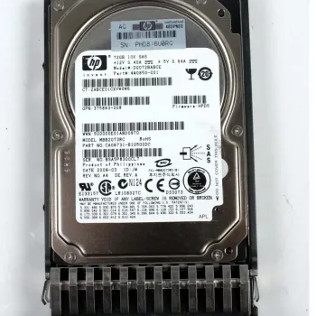 HP 72GB 3Gbps 10K RPM 2.5 Inch SP SAS Hard Disk 376597-001