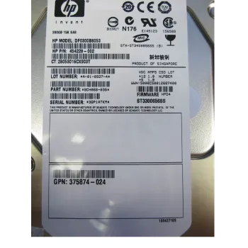 HP 300GB 15K RPM 3.5 Inch DP SAS Hard Disk 454228-002