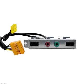 IBM Lenovo Thinkcentre M90z, M91p, A70, M70e Laptop Front USB & Audio I/O Panel and Cables 54Y9910