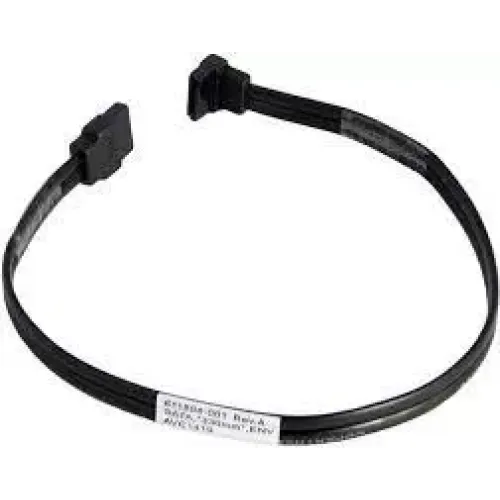 HP 12 Inch Straight to Right Angled Sata Cable 611894-001 SATA Hard Drive Cable HP 12 Inch Straight to Right Angled Sata Cable 611894-001 SATA Hard Drive Cable