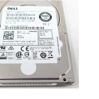 Dell 453KG 600GB 12Gbps SFF SAS Hard Drive AL14SEB060N