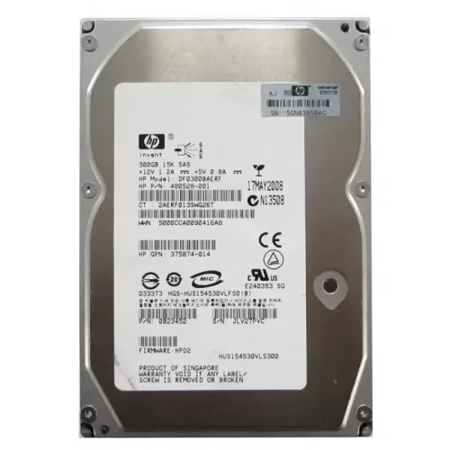 HP 450GB 15K RPM 3.5 inch SAS Hard Disk 0B24474 HP 450GB 15K RPM 3.5 inch SAS Hard Disk 0B24474