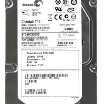 Dell 300GB 15K SCSI SAS Hard Drive ST3300555SS 9DJ066-051 0FW956