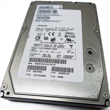 Netapp X290A-R5 600GB 15K RPM SAS FC Hard Disk 46x0880 108-00226 A0