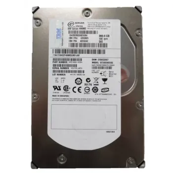 IBM 300GB 15K SAS 6Gbps 3.5 Inch Hard Drive 9FL066-039 IBM 300GB 15K SAS 6Gbps 3.5 Inch Hard Drive 9FL066-039