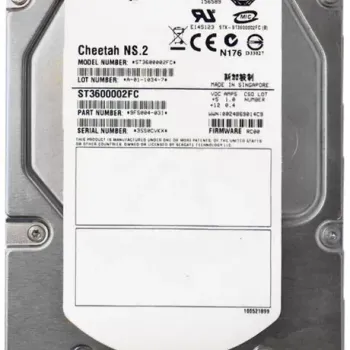 Seagate 600GB 10K RPM 4Gbps 3.5 Inch Fibre Channel 9FS004-044
