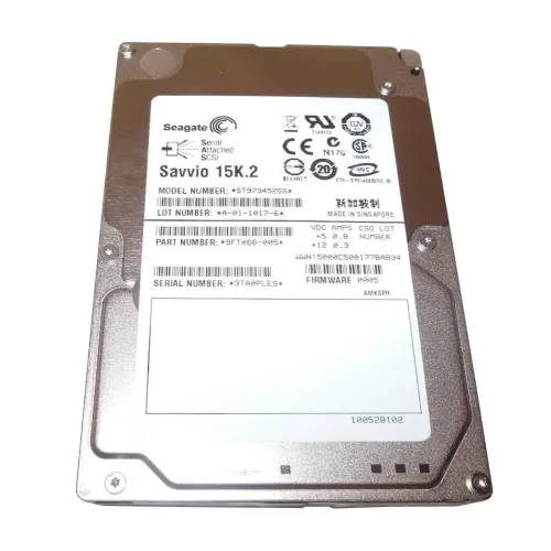 Seagate 73.4GB 15K SAS 6Gbps 2.5 Inch Hard Disk 9FT066-005 Seagate 73.4GB 15K SAS 6Gbps 2.5 Inch Hard Disk 9FT066-005