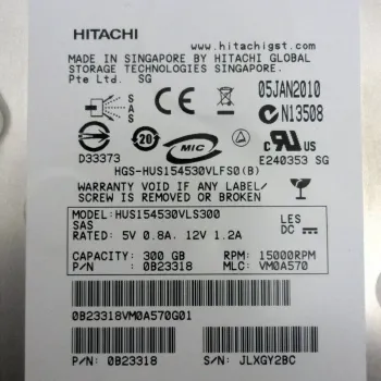 Dell 450GB SAS Hard Drive XX517 0B23461 0B22890