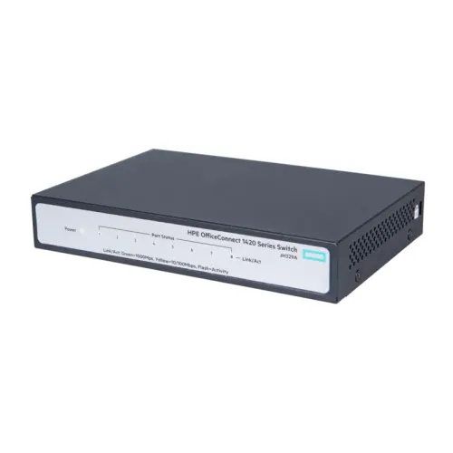 HP Office Connect 1420 8G Managed Switch JH329A HP Office Connect 1420 8G Managed Switch JH329A
