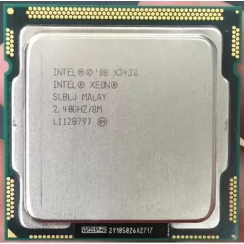 Intel Xeon X3430 8M Cache 2.40 GHz Processor Intel Xeon X3430 8M Cache 2.40 GHz Processor