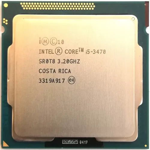 Intel Core i5 3470 Processor 6M Cache up to 3.60 GHz Intel Core i5 3470 Processor 6M Cache up to 3.60 GHz