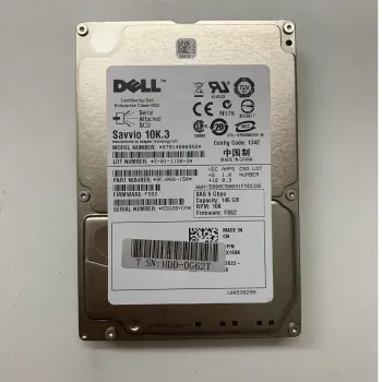 Dell 146GB 10K 6G SFF SAS 2.5 Inch Hard Drive X829K 0X829K 9FJ066-051 ST9146803SS