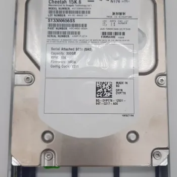 Dell 300GB 15K SAS Hard Drive ST3300656SS 9CH066-050 YP778