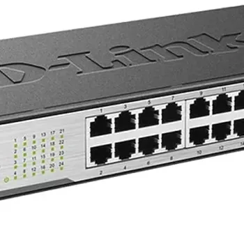 D-link des-1024d is a 24-port 10/100mbps