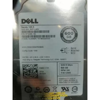 Hard disk 0R72NV Dell 600-GB 6G 10K 2.5 SAS