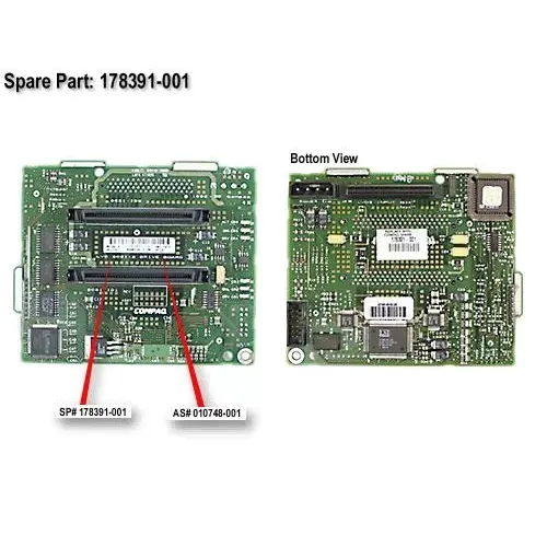 COMPAQ CL380 1*2 SCSI BACKPLANE 178391-001 010748-001 COMPAQ CL380 1*2 SCSI BACKPLANE 178391-001 010748-001