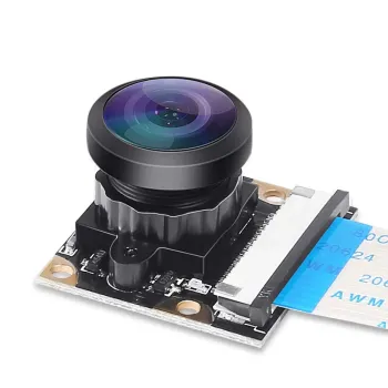 Raspberry Pi 3 B+ 5MP Wide Angle Fish-eye Lens Night Vision Camera Raspberry Pi 3 B+ 5MP Wide Angle Fish-eye Lens Night Vision Camera