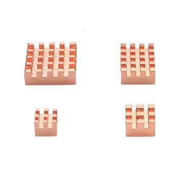 Raspberry 4B 5 in 1 Pure Copper HeatSink Raspberry 4B 5 in 1 Pure Copper HeatSink