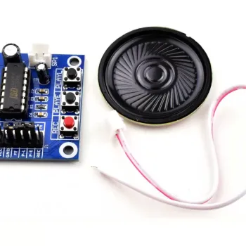 ISD1820 Recording Module Voice Board With On Board Mic and Loud Speaker