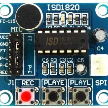 ISD1820 Sound Voice Board Recording Module